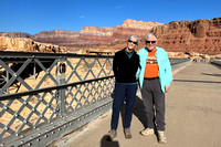 John and Anne on Navajo Bridge
