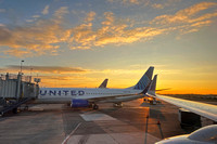 Sunrise at Dulles Airport