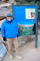 John at Canyon Overlook Trail Head
