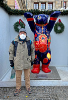 John with the Gendarmenmarkt Bear