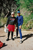 John and Tom at Crystal Creek Camp