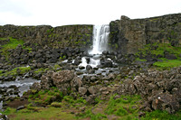 Oxarafoss Waterfall at Thingvellir