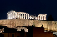 Parthenon Viewed from Our Hotel Balcony