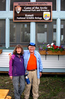 Carol and John at Bettles Ranger Station