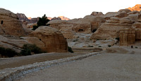 Approach to Siq from Petra Entrance