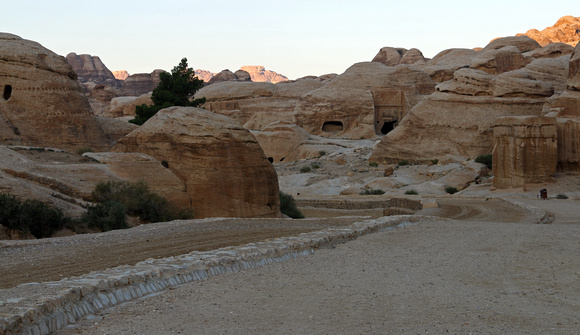 Approach to Siq from Petra Entrance