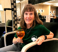 Carol with Aperol Spritz: Athens Welcome