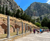 Delphi Tour:  Roman Agora