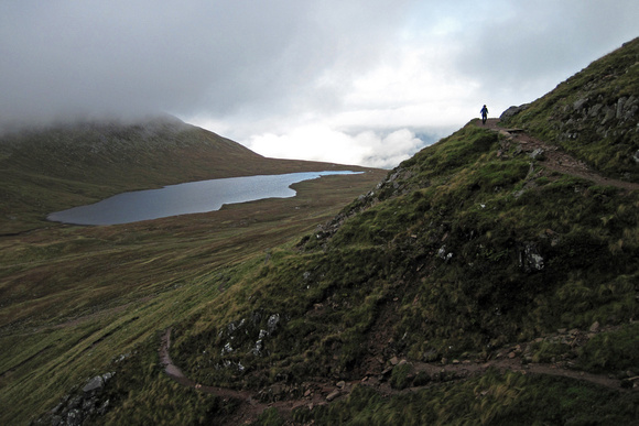 Ben Nevis Trail:  Above Loch Meall an t-Suidhe