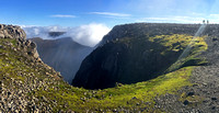 View From Tower Gully To Ben Nevis Summit Plateau