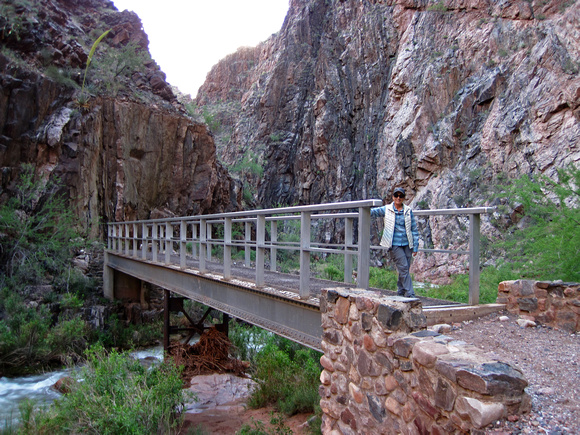 Connie on the North Kaibab Trail