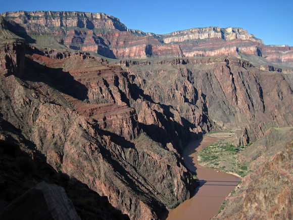 View of the Colorado River from the Clear Creek Trail