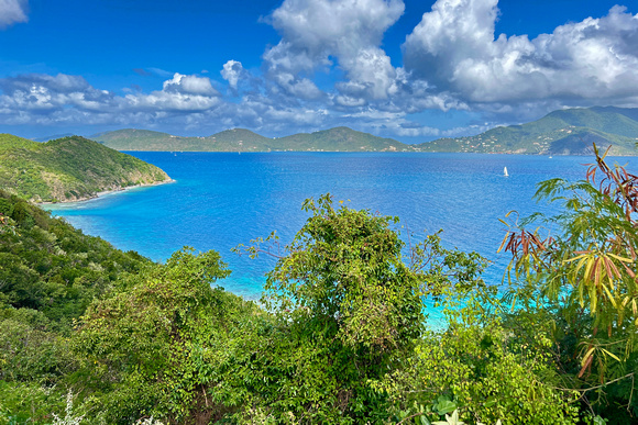 View to Tortola Over Mennebeck Bay
