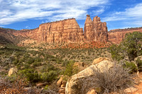 Praying Hands and Organ Pipes Sandstone Formations